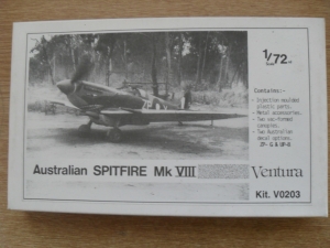 VENTURA 1/72 V0203 RAAF SPITFIRE Mk.VIII